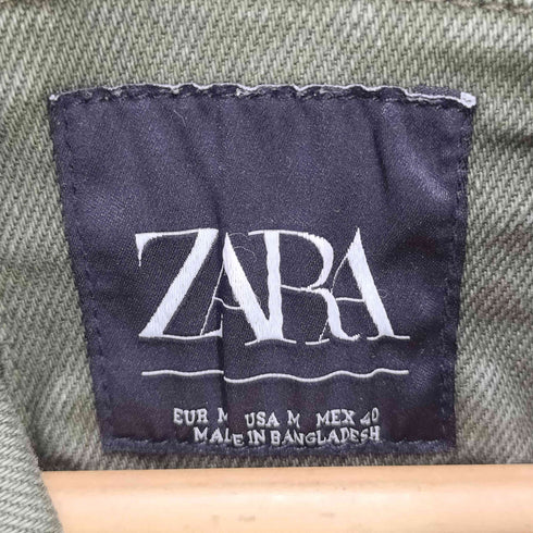 ザラ ZARA デニムトラッカージャケット メンズ JPN:M